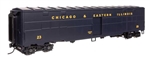 Walthers 10829 HO CBQ-Style Express Boxcar Troop Kitchen Conversion Chicago & Eastern Illinois #23