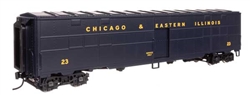 Walthers 10829 HO CBQ-Style Express Boxcar Troop Kitchen Conversion Chicago & Eastern Illinois #23