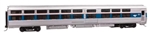 Walthers 92012306 HO 85' Budd Viewliner Sleeper Lighted Amtrak VI Early Decal