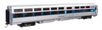 Walthers 12320 HO 85' Viewliner I Sleeper Lighted Amtrak Phase VI Early #62040 Summer view