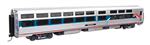 Walthers 12323 HO 85' Viewliner I Sleeper Lighted Amtrak Ph VII Travelmark #62039 Maumee River