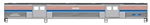 Walthers 92013073 HO 73' Budd Baggage Car Amtrak Phase II #1219
