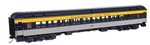 Walthers 92017603 HO 82' Pullman-Built Heavyweight Paired-Window Coach Chesapeake & Ohio Tri-Color #715