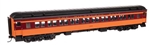 Walthers 92017607 HO 82' Pullman-Built Heavyweight Paired-Window Coach Milwaukee Road #3306