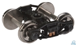 Walthers 2005 HO Sprung Trucks w/33" Metal Wheels & Axles Diamond Arch Bar 1 Pair