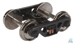 Walthers 2010 HO Sprung Trucks w/36" Metal Wheels & Axles 100-Ton ASF Roller Bearing 1 Pair