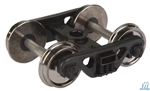 Walthers 2011 HO Rigid Trucks w/36" Metal Wheels 100-Ton ASF Roller Bearing 1 Pair
