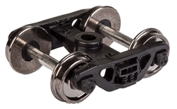 Walthers 9202014 HO Rigid Plastic Trucks w/33" Metal RP-25 Wheels & Axles 70-Ton ASF Roller Bearing 1 Pair   