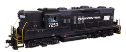 Walthers 49731 HO EMD GP9 Phase III Standard DC Penn Central #7252