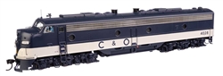 Walthers 49913 HO EMD E8A Standard DC Chesapeake & Ohio #4028