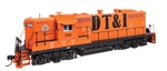 Walthers 92049421 HO EMD GP7 Standard DC Detroit Toledo & Ironton #956