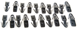 Walthers 9206020 HO Long Shank Extended Drawbar 20-Pack