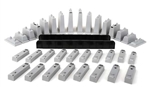 Walthers 1365 HO Power-LOC Track Bridge & Pier Set Kit