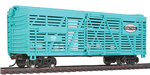 Walthers 1687 HO 40' Stock Car New York Central Jade Green System Logo