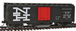 Walthers 1755 HO 40' Plug-Door Track Cleaning Boxcar New Haven Large NH Logo