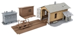 Walthers 909 HO Trackside Tool Buildings Kit