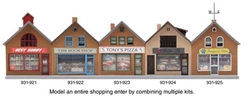 Walthers 922 HO The Book Shop Kit
