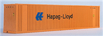 Walthers 1705 40' Hi-Cube Container Hapag-Lloyd