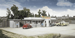 Walthers 2909 HO Miss Bettie's Diner Kit