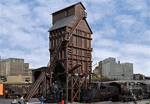 Walthers 2922 HO Wood Coaling Tower Kit