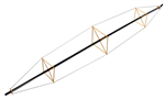 Walthers 2955 HO Support Trusses for Guywires and Piping Photo-Etched Kit