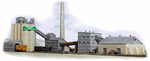 Walthers 3098 HO Valley Cement Plant Kit