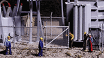 Walthers 3125 HO Chain Link Fence Kit Approximately 80" Up to 2 Gates