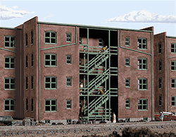 Walthers 3177 HO Parkview Terrace BackGround Building Kit