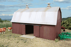 Walthers 3330 HO Meadowhead Barn Kit