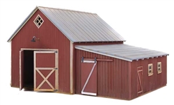 Walthers 3346 HO Chicken Coop and Farm Buildings Kit