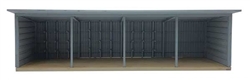 Walthers 3347 HO Machinery Storage Shed Kit