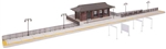Walthers 3392 HO Amtrak Rural Station Kit