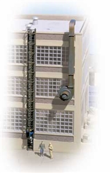 Walthers 3515 HO Caged Ladders & Vents Kit 5 Each Ladders & Vents
