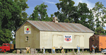 Walthers 3529 HO Storage Shed on Pilings Kit