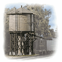 Walthers 3531 HO Wood Water Tank Kit