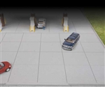 Walthers 3540 HO Gas Station Parking Lot Kit Set of 2 Sections