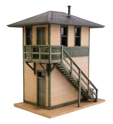 Walthers 3556 HO Trackside Signal Tower Kit