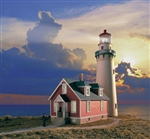 Walthers 3663 HO Rocky Point Lighthouse Kit