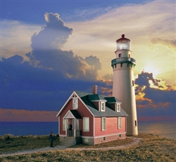 Walthers 3663 HO Rocky Point Lighthouse Kit