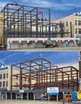 Walthers 3761 HO Skyscraper Construction Site Kit