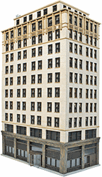 Walthers 3764 HO Ashmore Hotel Kit