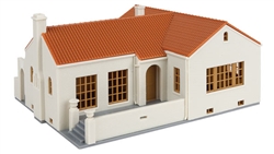 Walthers 3785 HO Mission-Style Bungalow House Kit