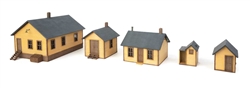 Walthers 4060 HO Vintage Trackside Structures Kit
