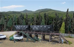 Walthers 4093 HO Coal Trestle Kit