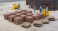 Walthers 4103 HO Brick Stacks Kit