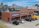 Walthers 4115 HO Modern Shopping Center I Kit