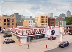 Walthers 4118 HO Vintage Bowling Alley Kit