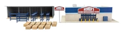 Walthers 4119 HO Hardware and Lumber Store Kit