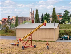Walthers HO Utility Auger Transload Facility Kit