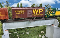 Walthers 4507 HO 70' Single-Track Railroad Deck Girder Bridge Kit